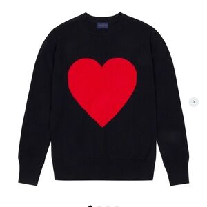 Rowing blazers GYLES & GEORGE HEART SWEATER men’s Large NWT